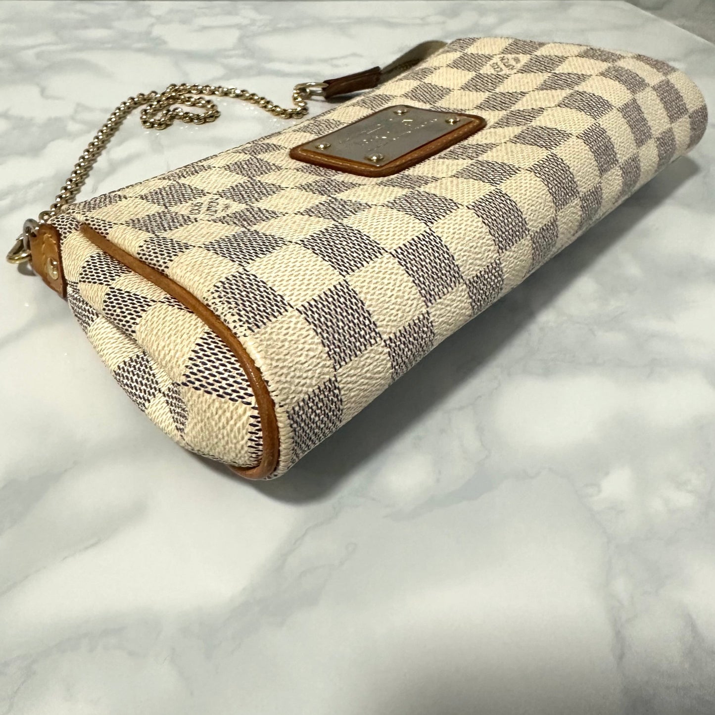 Louis Vuitton Damier Azur Eva Clutch